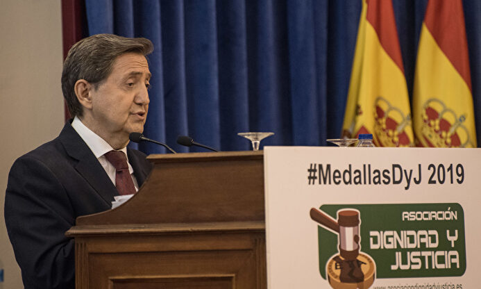 El magistral discurso de Federico en la entrega de las Medallas Dignidad y Justicia 2019