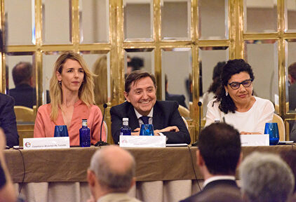 Ana Losada en la presentación de 'Barcelona, la ciudad que fue'