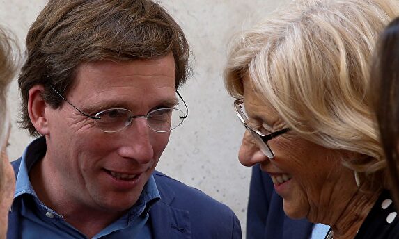 Almeida y Carmena | EFE