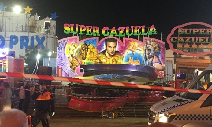 La atracción donde se produjo el accidente | Emergencias/Europa Press