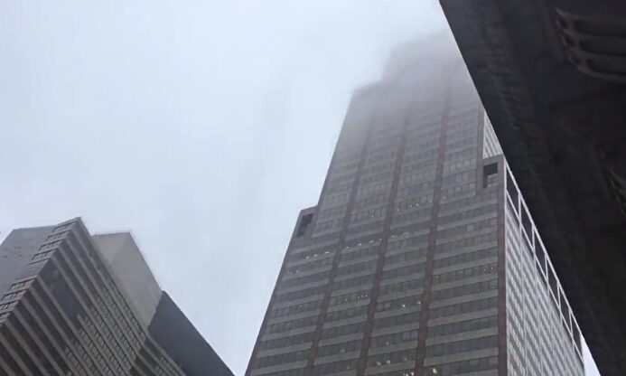 Imagen del edificio siniestrado | Imagen TV