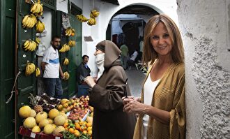 María Dueñas, en Tetuán | Carlos Ruiz / Planeta