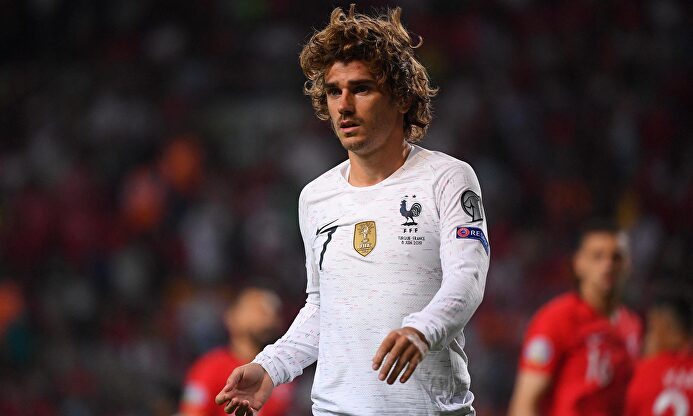 Antoine Griezmann con Francia. | Cordon Press