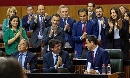 Sesión de control al Gobierno en Parlamento Andalucía | EFE