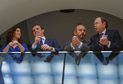 Ayuso, Casado, Rollán y García Escudero | EFE