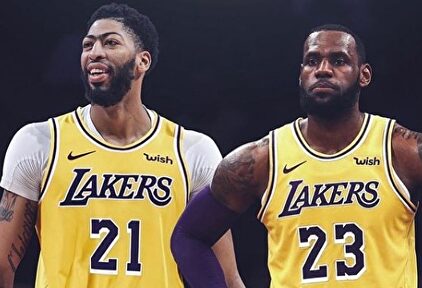 LeBron James y Anthony Davis en un montaje que el propio '23' ha posteado en su cuenta de Instagram. | Instagram