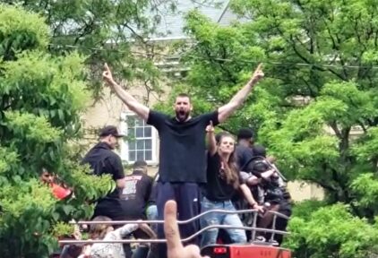 Marc Gasol, desatado en la fiesta de Toronto
