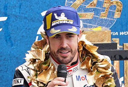 Fernando Alonso, campeón del mundo de Resistencia en Le Mans. | EFE