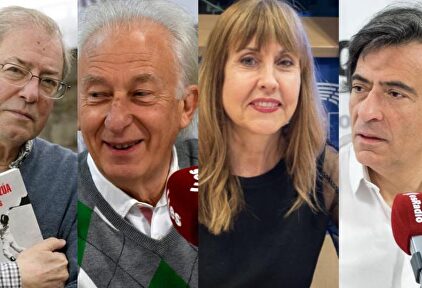 Azúa, Boadella, Giménez Barbat y Espada. | EFE