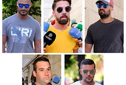 Los miembros de La Manada | EFE