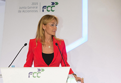 La presidenta de FCC, Esther Alcocer Koplowitz | Europapress