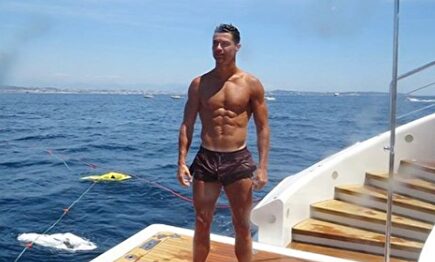 Cristiano disfrutando de la Costa Azul | Instagram