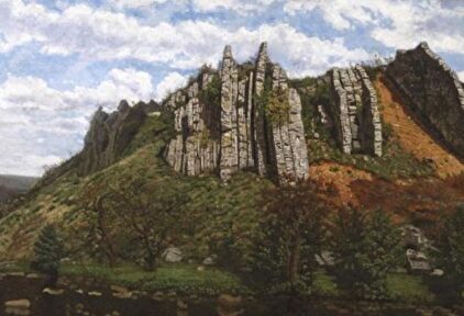 El cuadro 'Paisaje' de Agustín Riancho. | Museo del Prado