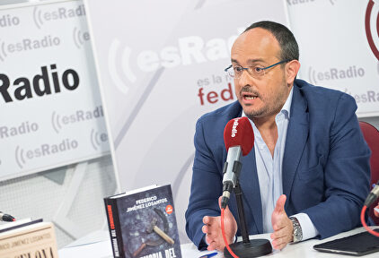 Alejandro Fernández, en esRadio en una imagen de archivo. | David Alonso Rincón