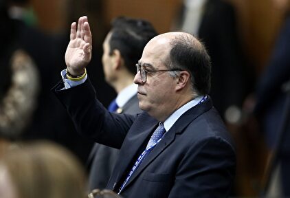 Julio Borges, jefe de la delegación de Venezuela en la 49 Asamblea General de la OEA. | EFE