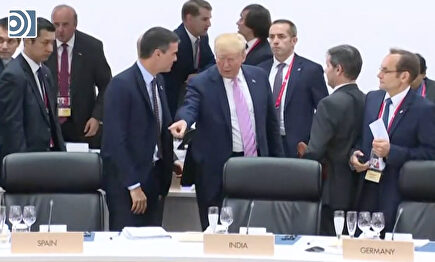Trump manda sentarse a Sánchez en la cumbre del G-20