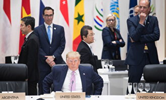 Donald Trump durante la cumbre del G20 | EFE