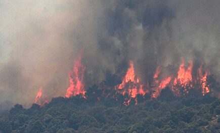 Incendio que asoló el municipio de Almorox en Toledo | EFE