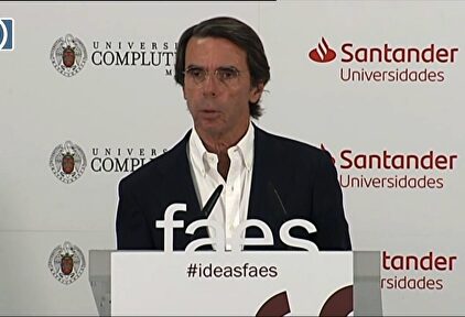 Aznar a Sánchez: "no eche sobre los demás la responsabilidad de conseguir una mayoría"