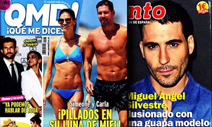 Las portadas de la prensa rosa