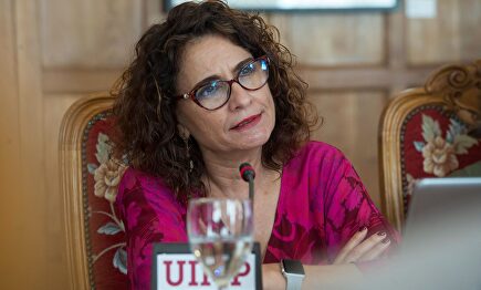 La ministra de Hacienda, María Jesús Montero, en una imagen de archivo. | EFE