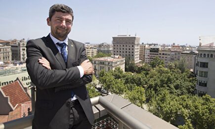 El presidente de la Camara de Barcelona, el separatista, Joan Canadell | EFE