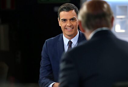 Pedro Sánchez, en la entrevista realizada en Telecinco | EFE