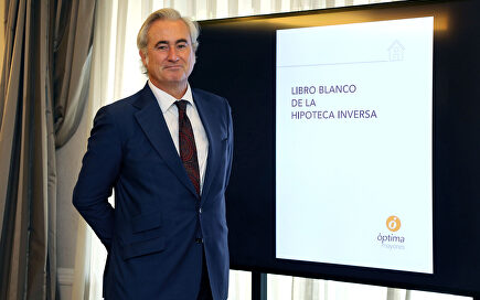 El Consejero Delegado de Óptima Mayores, Ángel Cominges