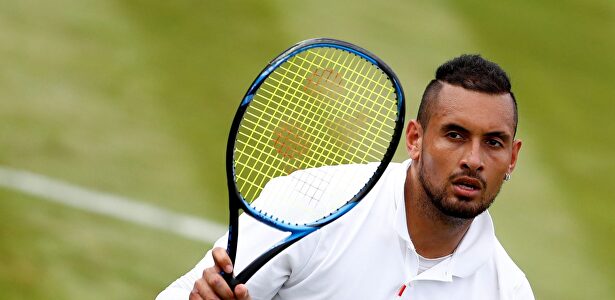 El enésimo vacile de Kyrgios: saque de cuchara ante Nadal para firmar un ace