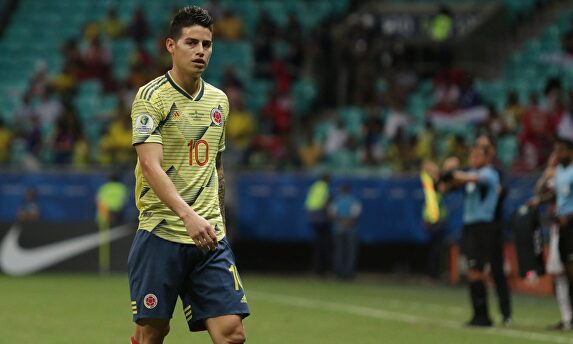James con Colombia. | Cordon Press