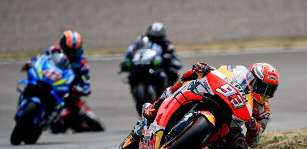 Marc Márquez, campeón en el Gran Premio de Sachsenring. | EFE