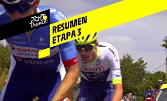 Tercera etapa del Tour: Alaphilippe gana en Épernay y es el nuevo líder