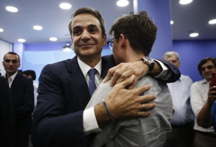 Kyriakos Mitsotakis, el líder de Nueva Democracia | EFE