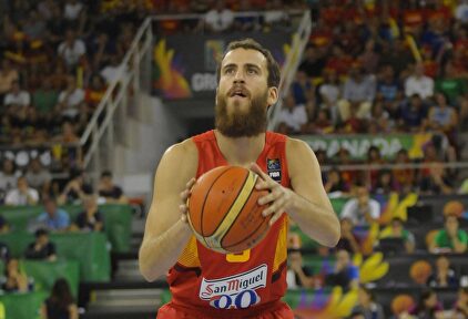 Sergio Rodríguez, en un partido con la selección española. | Cordon Press
