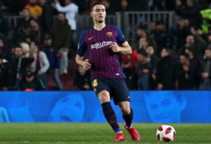 Thomas Vermaelen, en un partido con el Barcelona. | Cordon Press/Archivo