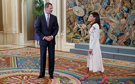 Los Reyes Felipe y Letizia | EFE