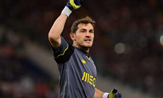 Iker Casillas, en un partido con el Oporto. | Archivo