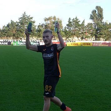 Tulimieri, tras un partido la temporada pasada con el Hamrun Spartans. | Facebook