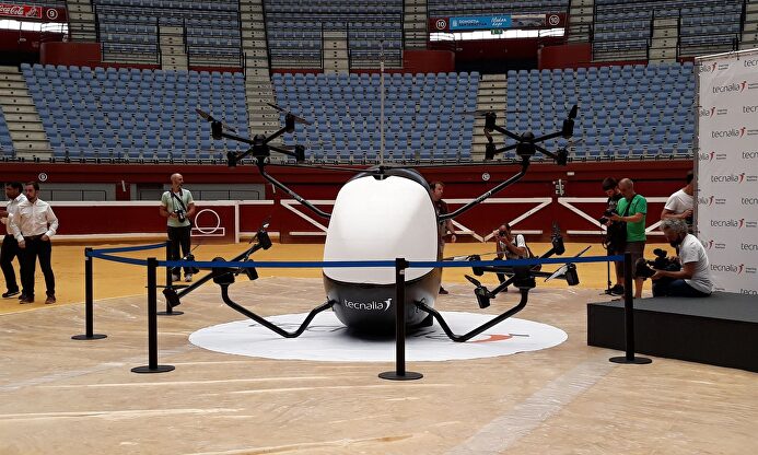 Tecnalia presenta el primer taxi español que vuela | Europa Press