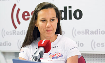 Joana Pastrana durante la entrevista en Es La Mañana de Federico. | David Alonso Rincón