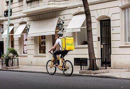 Un repartidor de Glovo | Europa Press