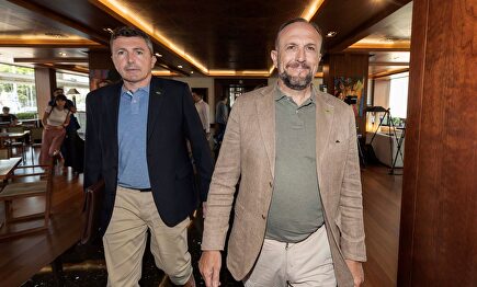 Los negociadores de Vox en Murcia | EFE