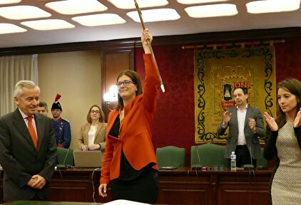 Noelia Posse, alcaldesa de Móstoles | EFE