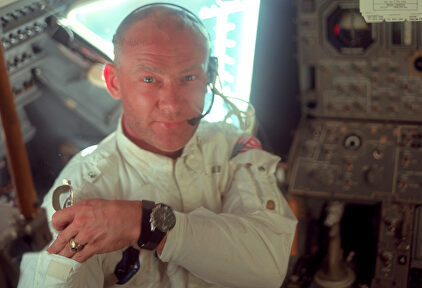 Buzz Aldrin durante el vuelo del Apollo 11. | NASA