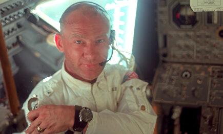 Buzz Aldrin durante el vuelo del Apollo 11. | NASA