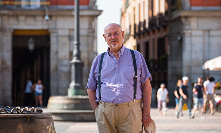 El escritor Juan Eslava Galán. | David Alonso Rincón