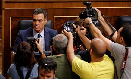 El presidente del Gobierno, Pedro Sánchez | EFE