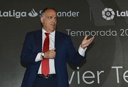 Javier Tebas, presidente de LaLiga. | Cordon Press/Archivo