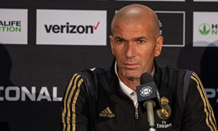 Zidane durante la rueda de prensa. | EFE