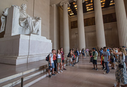 El monumento a Lincoln, uno de los lugares emblemáticos de Washington. | C.Jordá